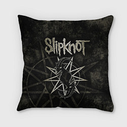 Подушка квадратная Slipknot goat, цвет: 3D-принт