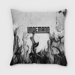 Подушка квадратная LINDEMANN: Black Fire, цвет: 3D-принт