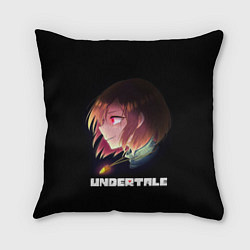 Подушка квадратная UNDERTALE, цвет: 3D-принт