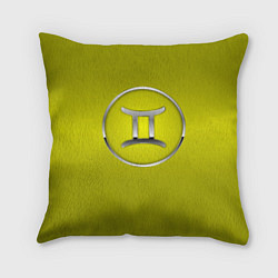 Подушка квадратная Gemini Близнецы, цвет: 3D-принт