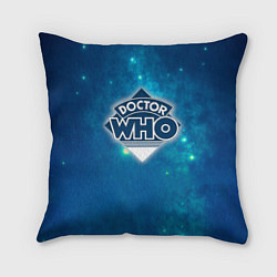 Подушка квадратная Doctor Who, цвет: 3D-принт