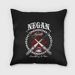 Подушка квадратная The Walking Dead Negan, цвет: 3D-принт