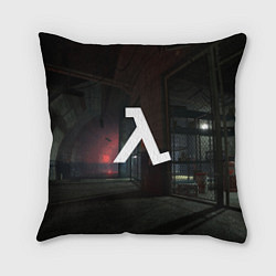 Подушка квадратная HALF-LIFE, цвет: 3D-принт