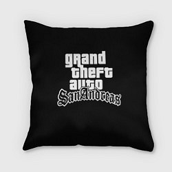 Подушка квадратная GTA San Andreas, цвет: 3D-принт