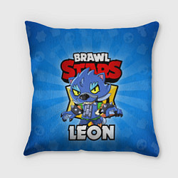 Подушка квадратная BRAWL STARS WEREWOLF LEON