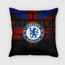 Подушка квадратная Chelsea, цвет: 3D-принт