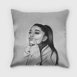 Подушка квадратная Ariana Grande Ариана Гранде, цвет: 3D-принт