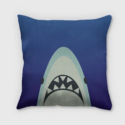 Подушка квадратная IKEA Shark, цвет: 3D-принт
