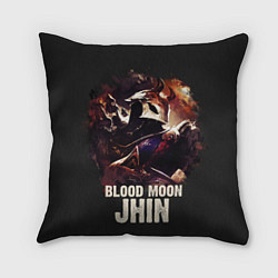 Подушка квадратная Jhin, цвет: 3D-принт