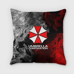 Подушка квадратная UMBRELLA CORP, цвет: 3D-принт