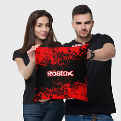 Подушка квадратная Roblox, цвет: 3D-принт — фото 2