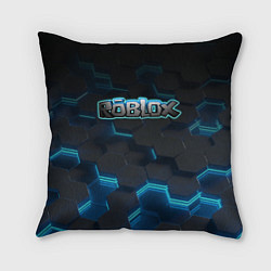 Подушка квадратная Roblox Neon Hex, цвет: 3D-принт