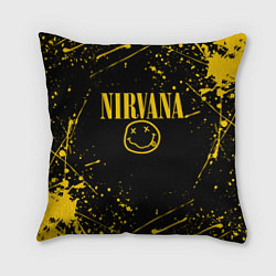 Подушка квадратная NIRVANA, цвет: 3D-принт