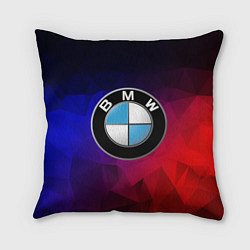 Подушка квадратная BMW NEON, цвет: 3D-принт
