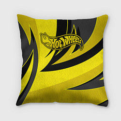 Подушка квадратная Hot Wheels, цвет: 3D-принт