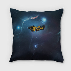 Подушка квадратная Spaceship