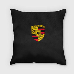 Подушка квадратная PORSCHE, цвет: 3D-принт