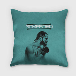 Подушка квадратная Gamebred, цвет: 3D-принт
