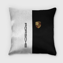 Подушка квадратная PORSCHE, цвет: 3D-принт