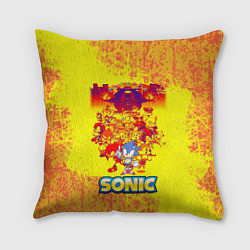 Подушка квадратная Sonik, цвет: 3D-принт