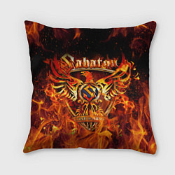 Подушка квадратная SABATON, цвет: 3D-принт