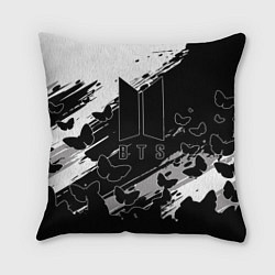 Подушка квадратная BTS, цвет: 3D-принт