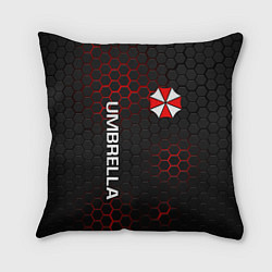 Подушка квадратная UMBRELLA CORP, цвет: 3D-принт