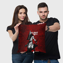 Подушка квадратная SILENT HILL, цвет: 3D-принт — фото 2