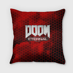 Подушка квадратная DOOM: ETERNAL, цвет: 3D-принт