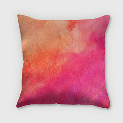 Подушка квадратная Краски, цвет: 3D-принт
