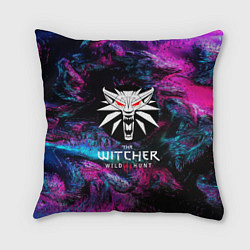 Подушка квадратная The Witcher 3, цвет: 3D-принт