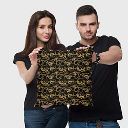 Подушка квадратная Versace, цвет: 3D-принт — фото 2