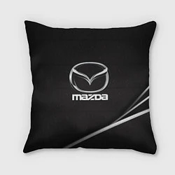 Подушка квадратная MAZDA, цвет: 3D-принт
