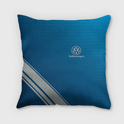 Подушка квадратная VOLKSWAGEN, цвет: 3D-принт