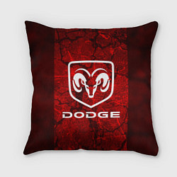 Подушка квадратная DODGE, цвет: 3D-принт
