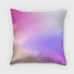 Подушка квадратная Светлый градиент розовый мода, цвет: 3D-принт