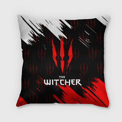 Подушка квадратная The Witcher, цвет: 3D-принт