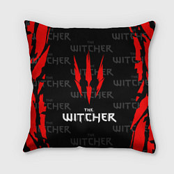 Подушка квадратная The Witcher, цвет: 3D-принт