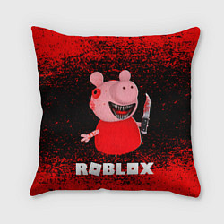 Подушка квадратная Roblox Piggy, цвет: 3D-принт