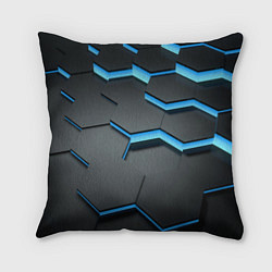 Подушка квадратная 3D Плиты, цвет: 3D-принт