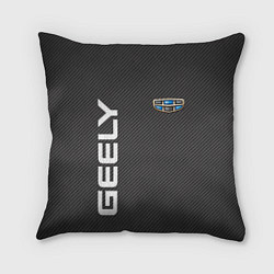 Подушка квадратная GEELY, цвет: 3D-принт