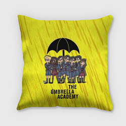 Подушка квадратная The Umbrella Academy, цвет: 3D-принт