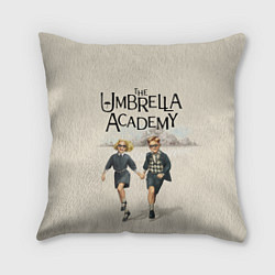 Подушка квадратная The umbrella academy, цвет: 3D-принт