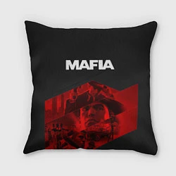 Подушка квадратная Mafia, цвет: 3D-принт