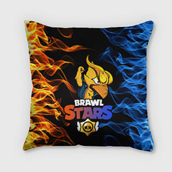 Подушка квадратная BRAWL STARS PHOENIX CROW, цвет: 3D-принт