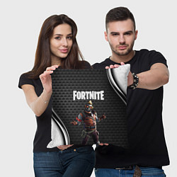 Подушка квадратная FORTNITE, цвет: 3D-принт — фото 2