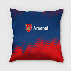 Подушка квадратная ARSENAL Арсенал, цвет: 3D-принт
