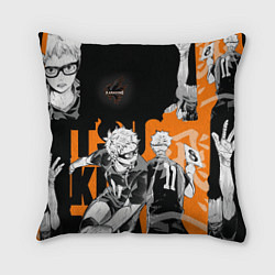 Подушка квадратная Haikyu, цвет: 3D-принт