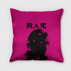 Подушка квадратная Akudama Cutthroat, цвет: 3D-принт
