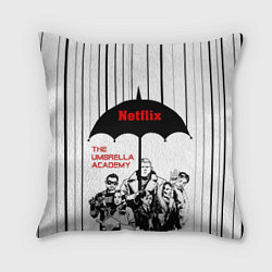 Подушка квадратная The Umbrella Academy Season 3, цвет: 3D-принт